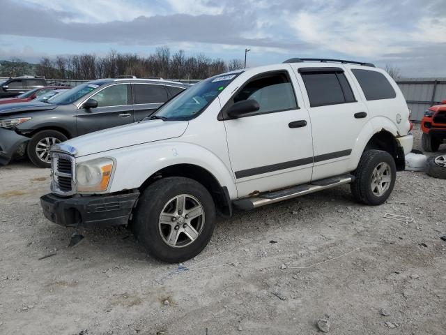 1D4HB48N76F163984 - 2006 DODGE DURANGO SLT WHITE photo 1