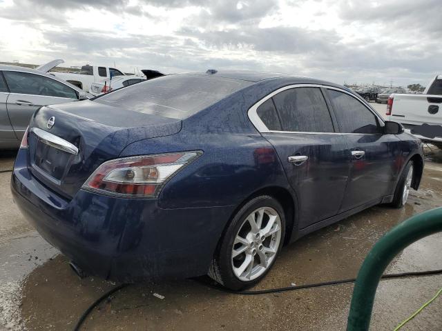 1N4AA5AP3CC852118 - 2012 NISSAN MAXIMA S BLUE photo 3