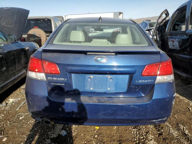 4S3BMCL69B3224089 - 2011 SUBARU LEGACY 2.5I LIMITED BLUE photo 6