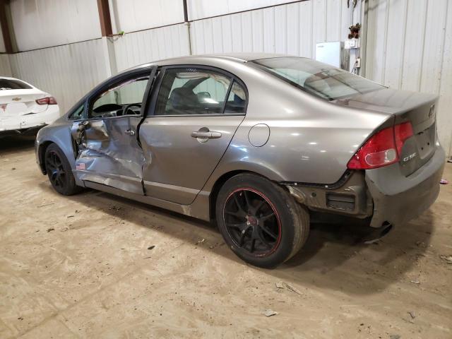 1HGFA16566L057599 - 2006 HONDA CIVIC LX GRAY photo 2