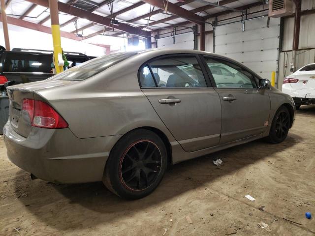 1HGFA16566L057599 - 2006 HONDA CIVIC LX GRAY photo 3