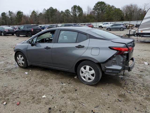 3N1CN8DV9LL843689 - 2020 NISSAN VERSA S GRAY photo 2