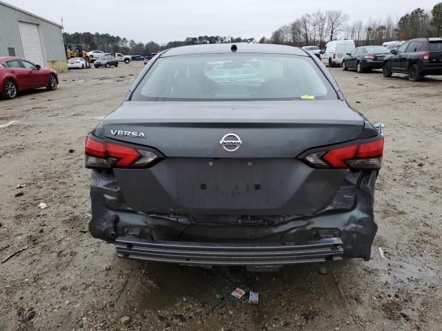 3N1CN8DV9LL843689 - 2020 NISSAN VERSA S GRAY photo 6