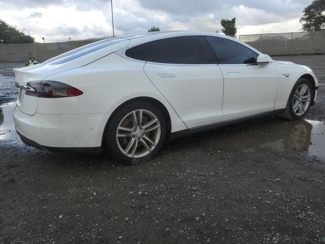 5YJSA1S11FF083854 - 2015 TESLA MODEL S 70 WHITE photo 3