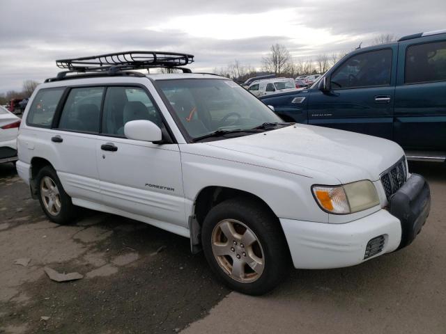 JF1SF656X1H725525 - 2001 SUBARU FORESTER S WHITE photo 4