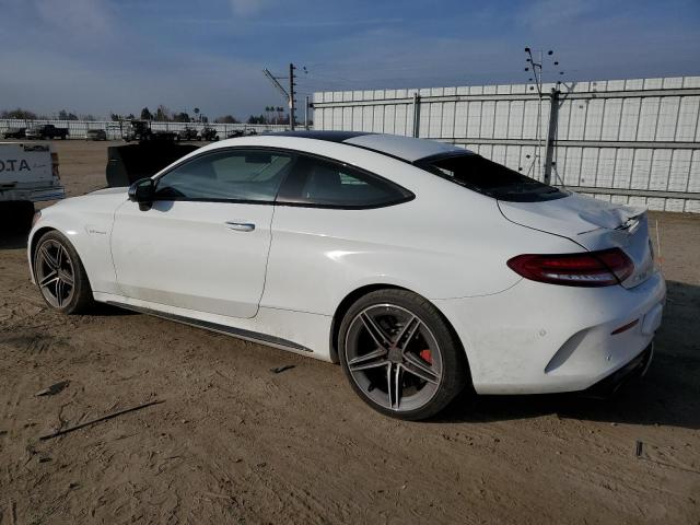 WDDWJ8HB4KF915726 - 2019 MERCEDES-BENZ C 63 AMG-S WHITE photo 2