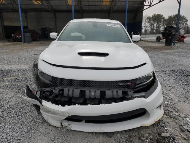 2C3CDXCT2NH129784 - 2022 DODGE CHARGER R/T WHITE photo 5