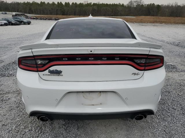 2C3CDXCT2NH129784 - 2022 DODGE CHARGER R/T WHITE photo 6