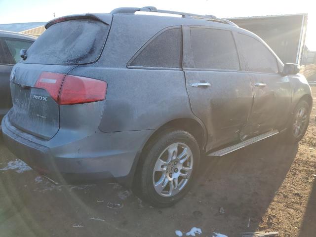 2HNYD28468H556714 - 2008 ACURA MDX TECHNOLOGY GRAY photo 3