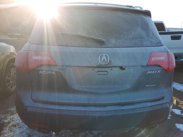 2HNYD28468H556714 - 2008 ACURA MDX TECHNOLOGY GRAY photo 6