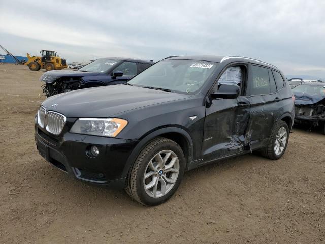 5UXWX7C54E0E80929 - 2014 BMW X3 XDRIVE35I BLACK photo 2