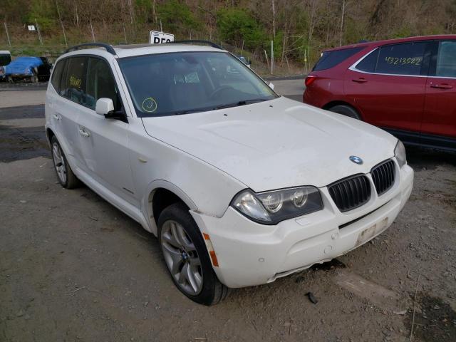 WBXPC93469WJ24392 - 2009 BMW X3 XDRIVE30I WHITE photo 1