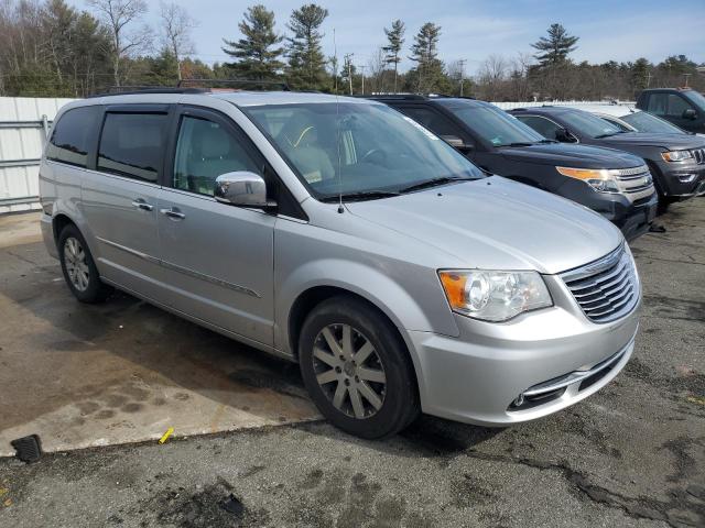 2A4RR8DG7BR705139 - 2011 CHRYSLER TOWN & COU TOURING L SILVER photo 4