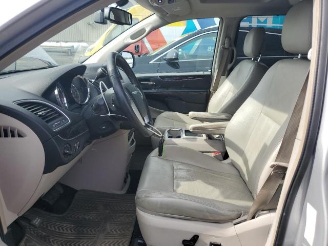 2A4RR8DG7BR705139 - 2011 CHRYSLER TOWN & COU TOURING L SILVER photo 7