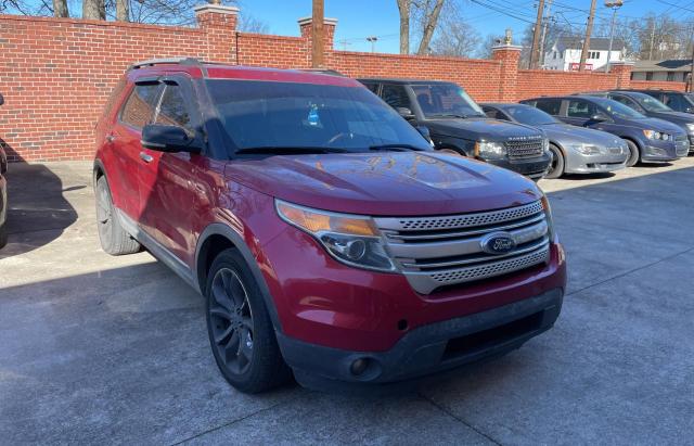 1FMHK8D86CGA44166 - 2012 FORD EXPLORER XLT RED photo 1