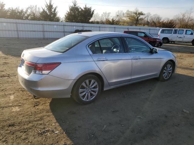 1HGCP2F87BA131524 - 2011 HONDA ACCORD EXL SILVER photo 3