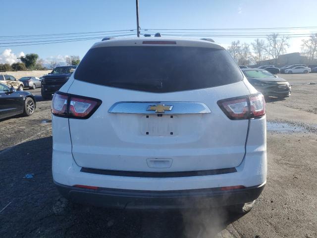 1GNKRFED4GJ123714 - 2016 CHEVROLET TRAVERSE LS WHITE photo 6