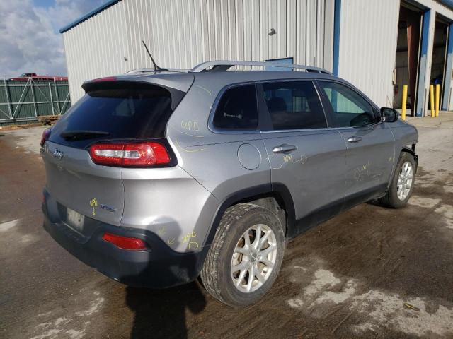 1C4PJLCB0HW603405 - 2017 JEEP CHEROKEE LATITUDE GRAY photo 3