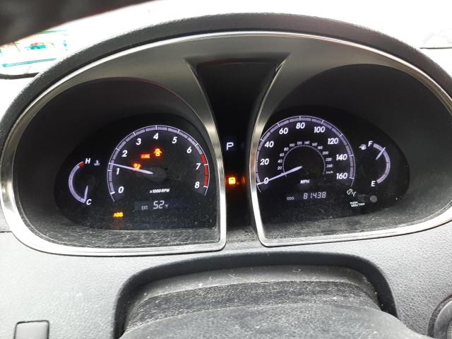 4T1BK3DB3CU459807 - 2012 TOYOTA AVALON BASE 黑色 照片 9