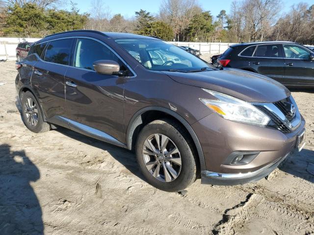 5N1AZ2MH9HN116491 - 2017 NISSAN MURANO S BROWN photo 4