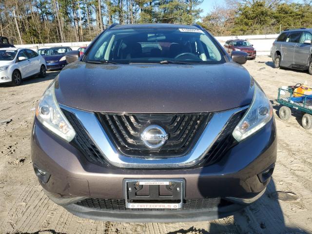 5N1AZ2MH9HN116491 - 2017 NISSAN MURANO S BROWN photo 5