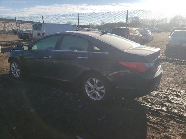 5NPEC4AC8BH000704 - 2011 HYUNDAI SONATA SE BLACK photo 2