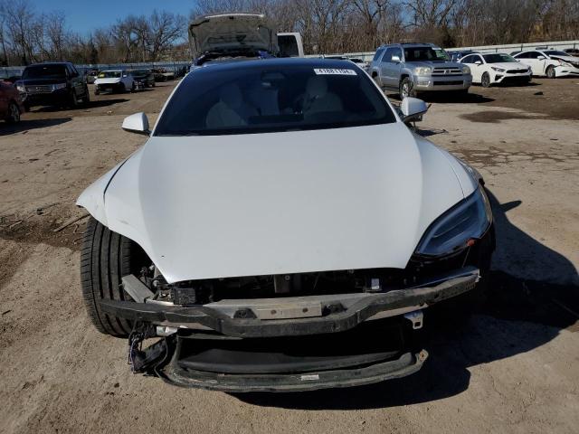 5YJSA1E6XMF451212 - 2021 TESLA MODEL S Սպիտակ լուսանկար 5