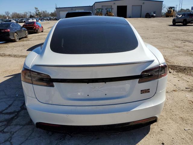5YJSA1E6XMF451212 - 2021 TESLA MODEL S Սպիտակ լուսանկար 6