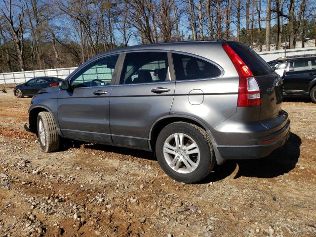 5J6RE3H71AL029674 - 2010 HONDA CR-V EXL GRAY photo 2