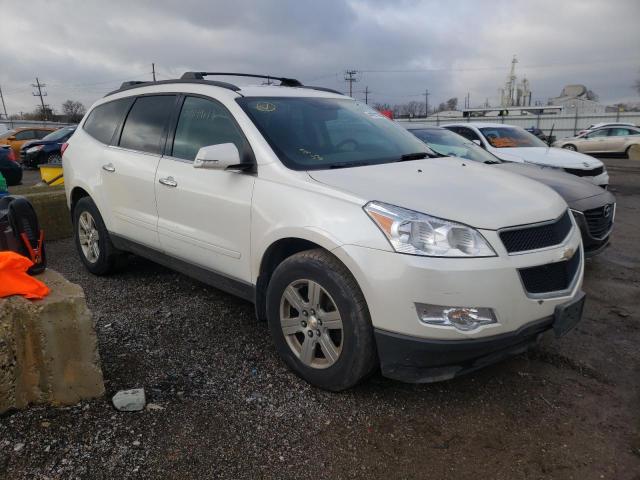 1GNKVGED7BJ172111 - 2011 CHEVROLET TRAVERSE LT WHITE photo 4