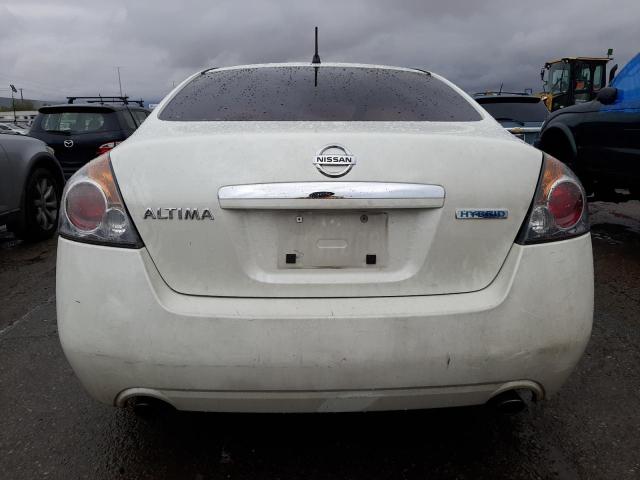 1N4CL21E58C258184 - 2008 NISSAN ALTIMA HYBRID WHITE photo 6