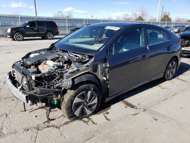 KMHC75LC6JU099246 - 2018 HYUNDAI IONIQ SEL GRAY photo 1