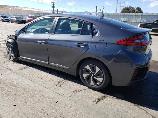 KMHC75LC6JU099246 - 2018 HYUNDAI IONIQ SEL GRAY photo 2