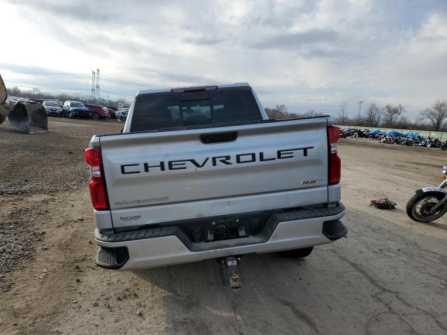 1GCPWDEDXMZ118865 - 2021 CHEVROLET SILVERADO C1500 RST SILVER photo 6