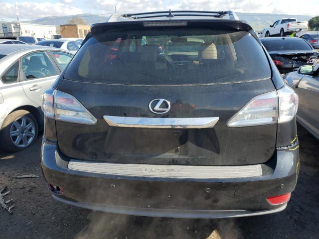 2T2ZK1BA8AC013398 - 2010 LEXUS RX 350 BLACK photo 6