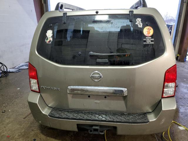 5N1AR18U87C645135 - 2007 NISSAN PATHFINDER LE თაფლისფერი ფოტო 6
