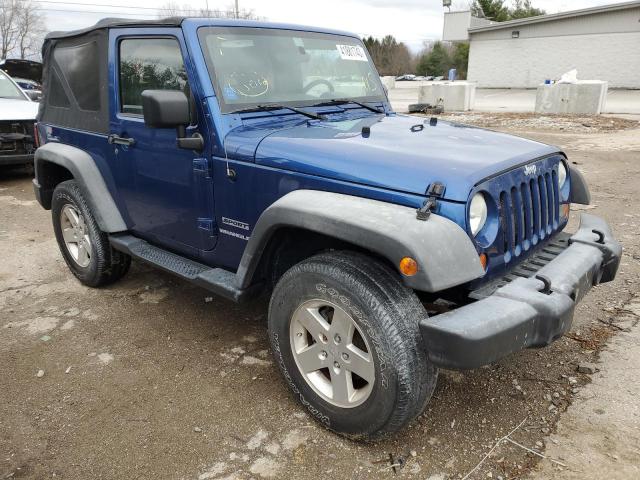 1J4AA2D15AL105773 - 2010 JEEP WRANGLER SPORT BLUE photo 4