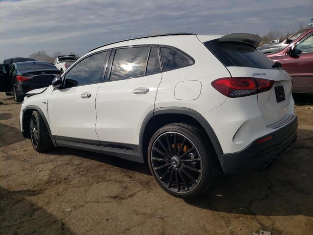 W1N4N5BBXNJ347103 - 2022 MERCEDES-BENZ GLA 35 AMG WHITE photo 2