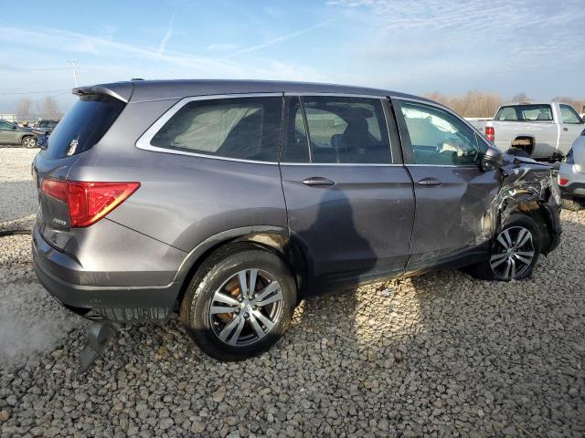 5FNYF6H53JB003921 - 2018 HONDA PILOT EXL GRAY photo 3