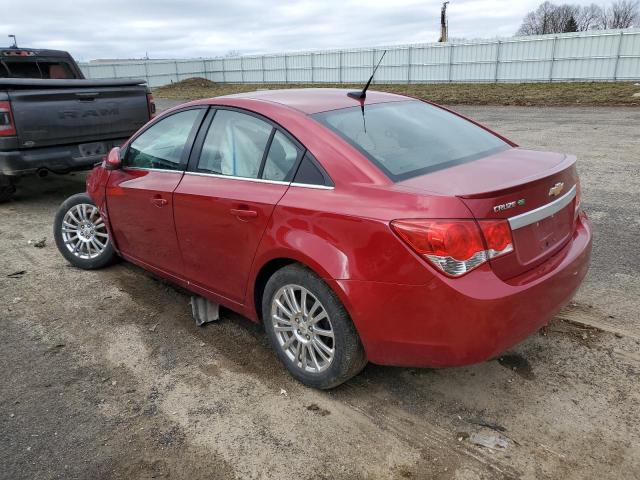 1G1PK5SC8C7120811 - 2012 CHEVROLET CRUZE ECO RED photo 2