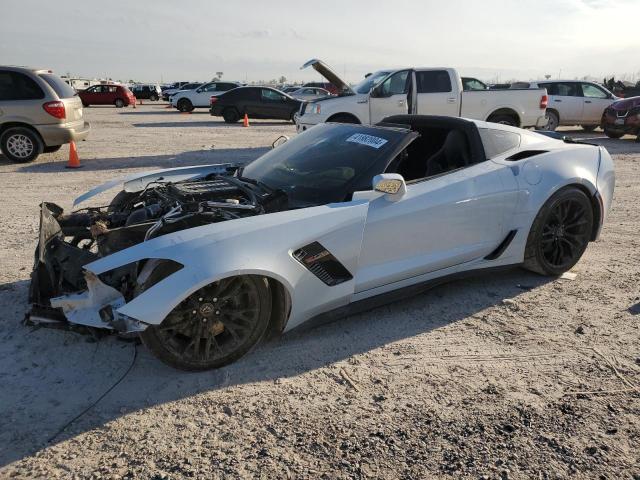 1G1YU2D68K5602581 - 2019 CHEVROLET CORVETTE Z06 3LZ WHITE photo 1