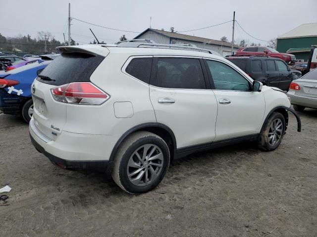 5N1AT2MV5EC802753 - 2014 NISSAN ROGUE S WHITE photo 3