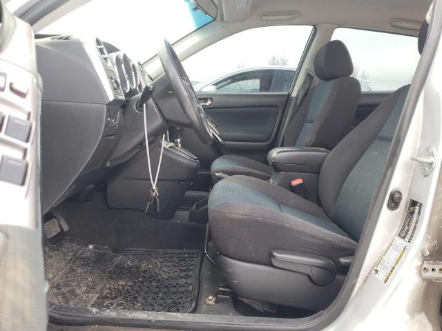 2T1KR32E45C844130 - 2005 TOYOTA MATRIX XR SILVER photo 7