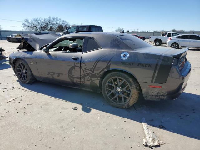 2C3CDZFJ8GH279147 - 2016 DODGE CHALLENGER R/T SCAT PACK CHARCOAL photo 2