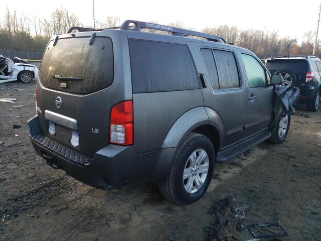 5N1AR18W26C666675 - 2006 NISSAN PATHFINDER LE ნაცრისფერი ფოტო 3