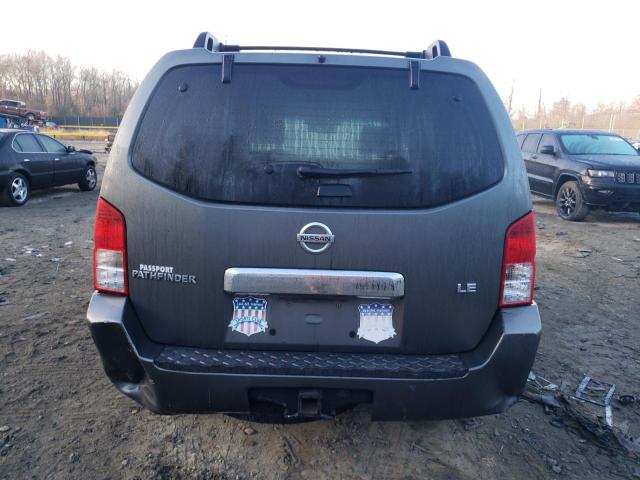 5N1AR18W26C666675 - 2006 NISSAN PATHFINDER LE ნაცრისფერი ფოტო 6