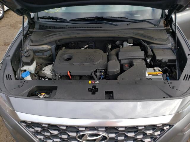 5NMS23ADXLH140471 - 2020 HYUNDAI SANTA FE SE GRAY photo 11