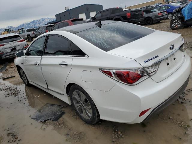 KMHEC4A44FA125099 - 2015 HYUNDAI SONATA HYBRID WHITE photo 2