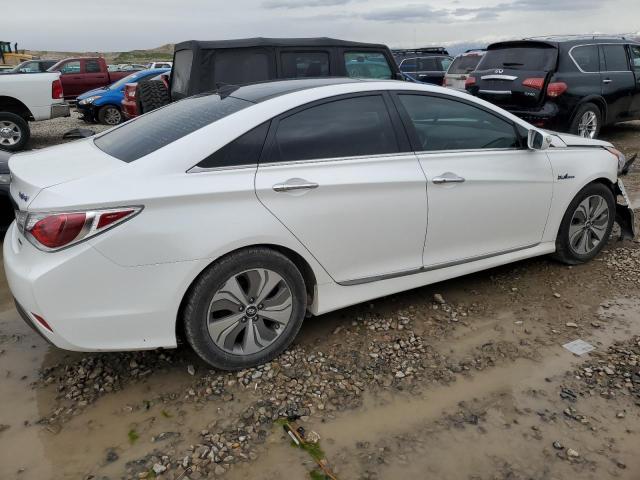 KMHEC4A44FA125099 - 2015 HYUNDAI SONATA HYBRID WHITE photo 3