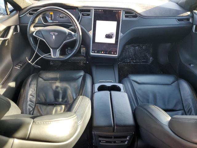 5YJSA1E26HF198389 - 2017 TESLA MODEL S შავი ფოტო 8